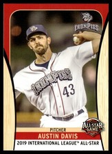 2019 Austin Davis Choice Minor League Rookie Card AAA All-Star Game
