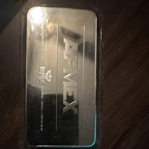 APMEX 10 oz .9999 Fine Silver Bar Bullion 10 Troy Ounces High Purity Silver