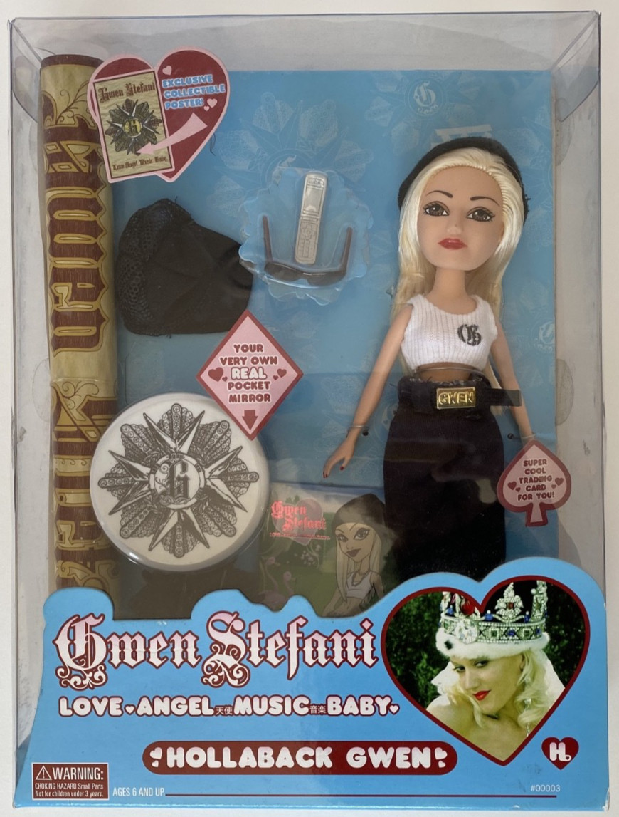 Hollaback Gwen Doll of Gwen Stefani Love Angel Music Baby, Hara Juku Lovers 2006