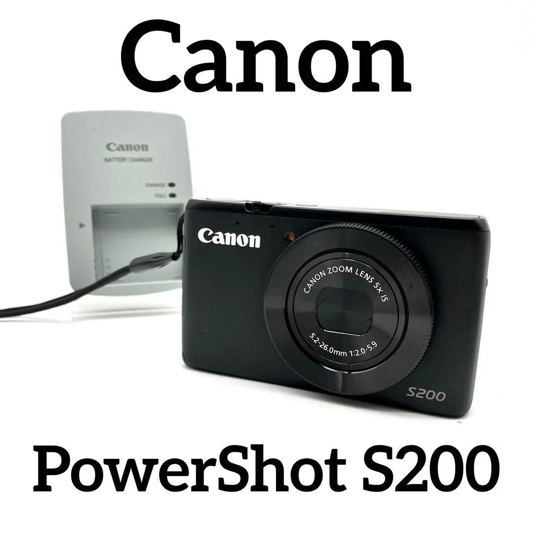 Canon PowerShot S200 Digital Cameras for sale | eBay UK