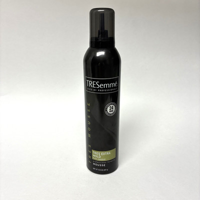 TRESemme TRES EXTRA HOLD Firm Control Mousse, 10.5oz | 24HR Humidity Resistance