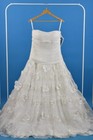 Alfred Angelo Wedding Dress Ivory Strapless A line Appliqu UK Size 10 BNWT