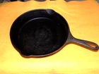 Vintage 10" Wagner Ware Sidney 0 Cast Iron Skillet 1058 N #8 pan