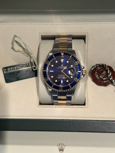 Rolex Submariner Bluesy 2008 Two-Tone Steel, 18k Yellow Gold, Blue Sunburst Dial