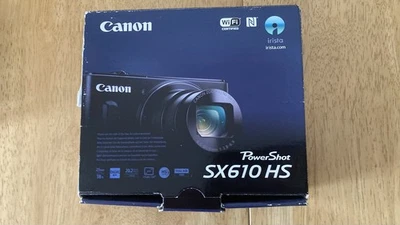 Canon PowerShot SX610 HS 18x Optical Zoom Wi-fi Camera with all accessories  - Image 1 of 4
