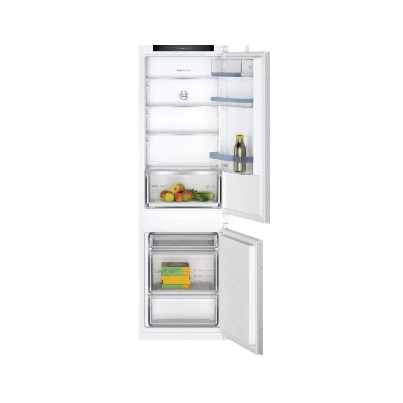 Einbaukühlschrank Kühlschrank Kombi Bosch KIV86VSE0 Weiß 267 Liter - Bild 1 von 1