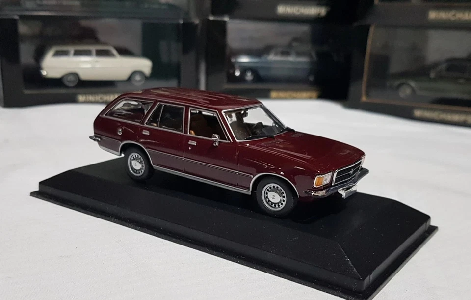 MINICHAMPS 1/43 OPEL REKORD D CARAVAN 1975 ROSSO LE 1008 pz - Immagine 4 di 4