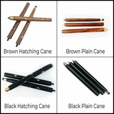 LOT OF 4 Vintage Walking Cane Wooden Stick Brass WITHOUT Head Handle Gift New