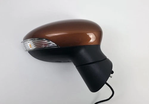 FORD FIESTA MK7 LCI 2012-2017 RIGHT DRIVER SIDE WING MIRROR 6PIN MANUAL FOLD OEM