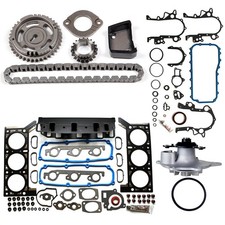 Full Gasket Set Water Pump Timing Chain Kit 05 For Chrysler Town & Country 3.3L