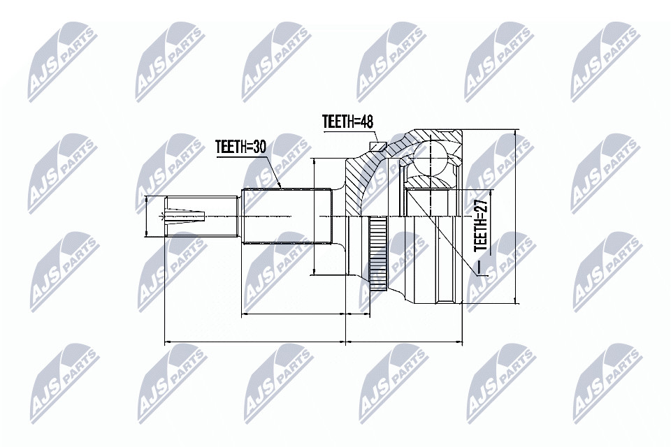 N.T.Y. NPZ-TY-089.NTY Joint Kit, drive shaft for LEXUS,TOYOTA