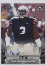 2020 Leaf Draft Auto Marlon Davidson #BA-MD1 Auto 5c2