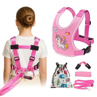 Safety Walking Harness with Leash for Autism Special Needs ADHD/ASD Girls Ages 6