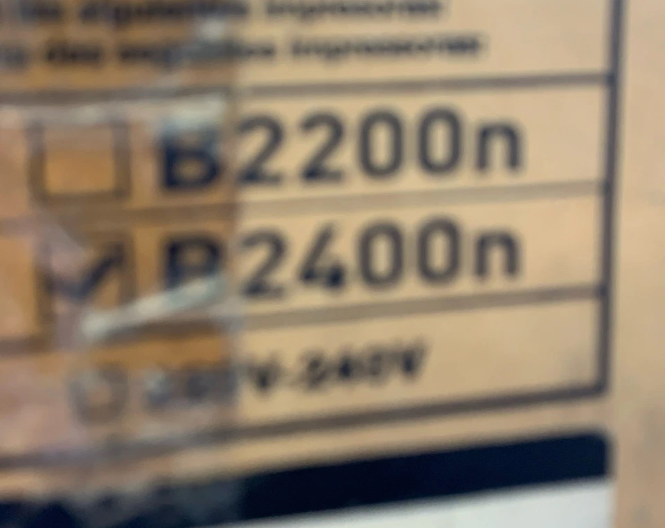 NEW!! Genuine Oki Data B2400N Mono Printer Digital LED NIB w/FREE Shipping! - Image 3 of 4