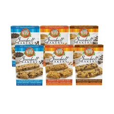 Sunbelt Bakery Peanut Butter Granola Bars Variety Pack, 3 Flavors,