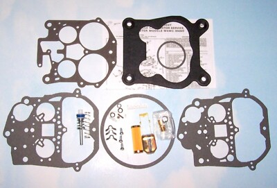 Rochester Quadrajet Carburetor Rebuild Kit w/ Brass Float & Filter 85-89 Chevy Rochester Quadrajet Carburetor Rebuild Kit w/ Brass Float & Filter 85-89 Chevy