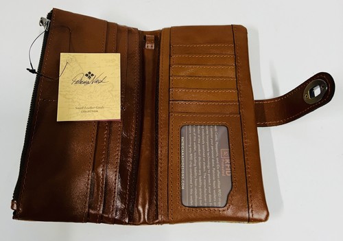 Patricia Nash Apricot Blossoms Collection Marielle Satchel, Wallet and Scarf NWT - Picture 4 of 10