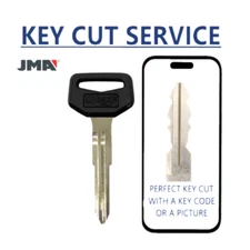 KEY CUT SERVICE +  Toyota TR25-P PLASTIC HEAD Mechanical Key