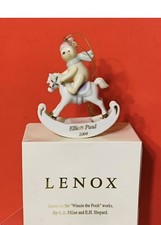 2004 LENOX CHRISTMAS ORNAMENT -- WINNIE THE POOH ROCKING-- ENGRAVED Elliott Paul