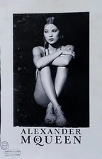 Kate Moss, Alexander McQueen, Limited Edition Signed  Fairchild Paris