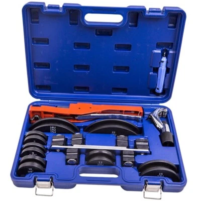 BFO Pipe Tube Bender HVAC Refrigeration Ratchet Bending Heads Supports Tool Kit Set