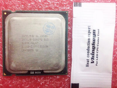 Intel Core 2 Duo CPU E8500 3.16Ghz / 6M / 1333 SLB9K SLAPK LGA 775 Processor