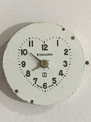 ENDURA WATCH VINTAGE EB CAL. 1431 MOVEMENT NEED SERVICE / G3511