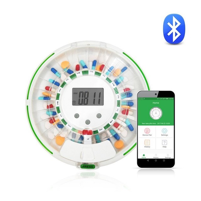 MedReady Automatic Medication Pill Dispenser UPGRADED 1700FL w