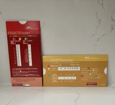 Weight Watchers MY WW 123 SUCCESS Points Finder Slide Calculator Slider Card Set