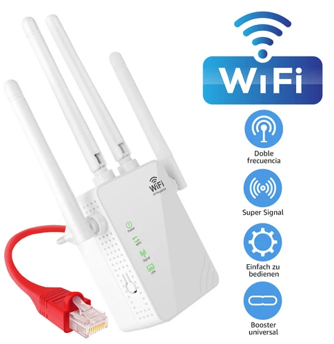 WLAN Repeater Router Range WIFI Signal Verstärker Access Point Booster Netzwerk