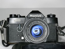 Mamiya NC1000 35mm SLR camera w/CS 50mm f1.7 lens for parts or repairs