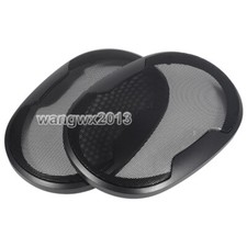 2pcs 6x9In. Speaker Grill Cover 6"x9" Loudspeaker Metal Mesh Protective Net 10