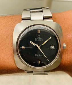 OMEGA GENEVE DYNAMIC WATCH 166.081 AUTOMATIC -CUF | eBay