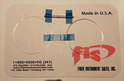 Glasfaser Splitter, 1X2, 50/125 Multimode Glasfaser, 250um Mantel, 50/50 Split