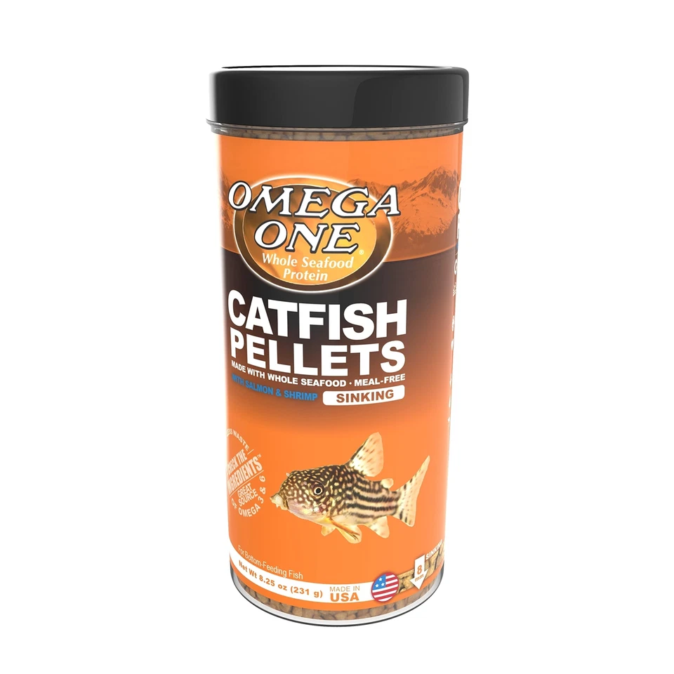 Premium Sinking Shrimp Pellets 8.25 Ounce Natural Fish Food Nutrition - Image 2 of 4