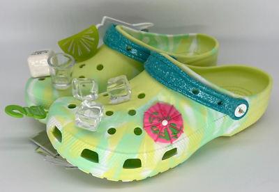 NEW Margaritaville Crocs Classic Clog Jimmy Buffett Rare M9  display picture 1