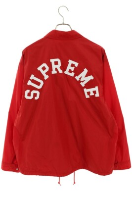 Supreme X Champion 24SS Coaches Jacket Size L Red Back Logo Supreme X Champion 24SS Coaches Jacket Size L Red Back Logo