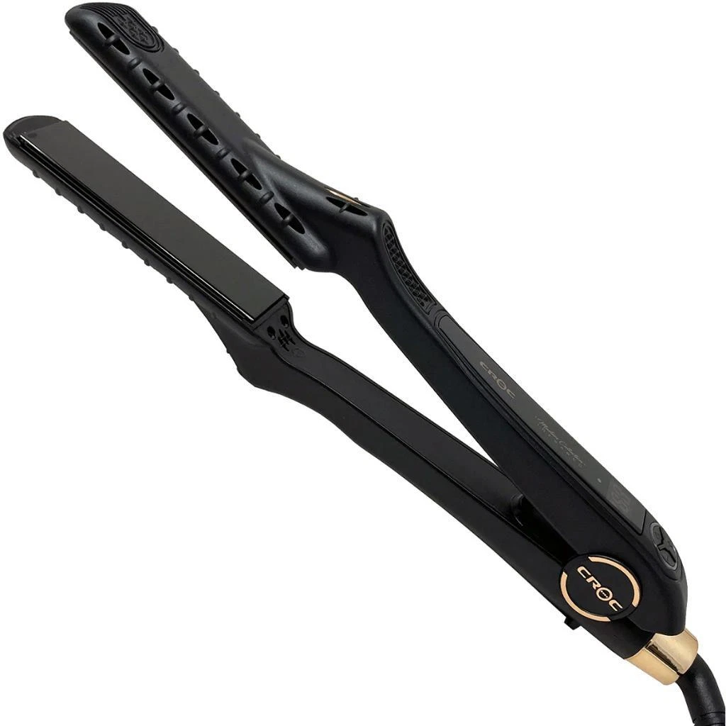 Croc TurboIon Masters Infrared Flat Iron Titanium Hair Straightener 1.5  1-1/2