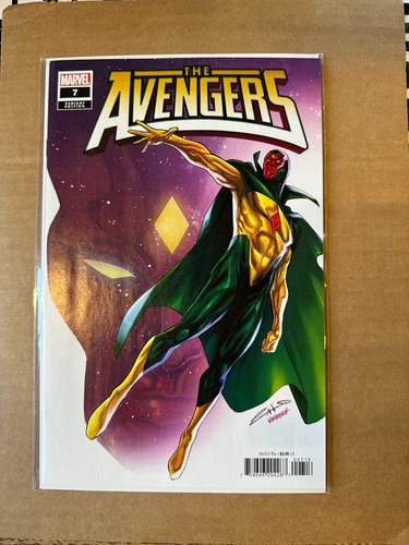 AVENGERS #7 - 1:25 EMILIO LAISO VARIANT (MARVEL, 2023)