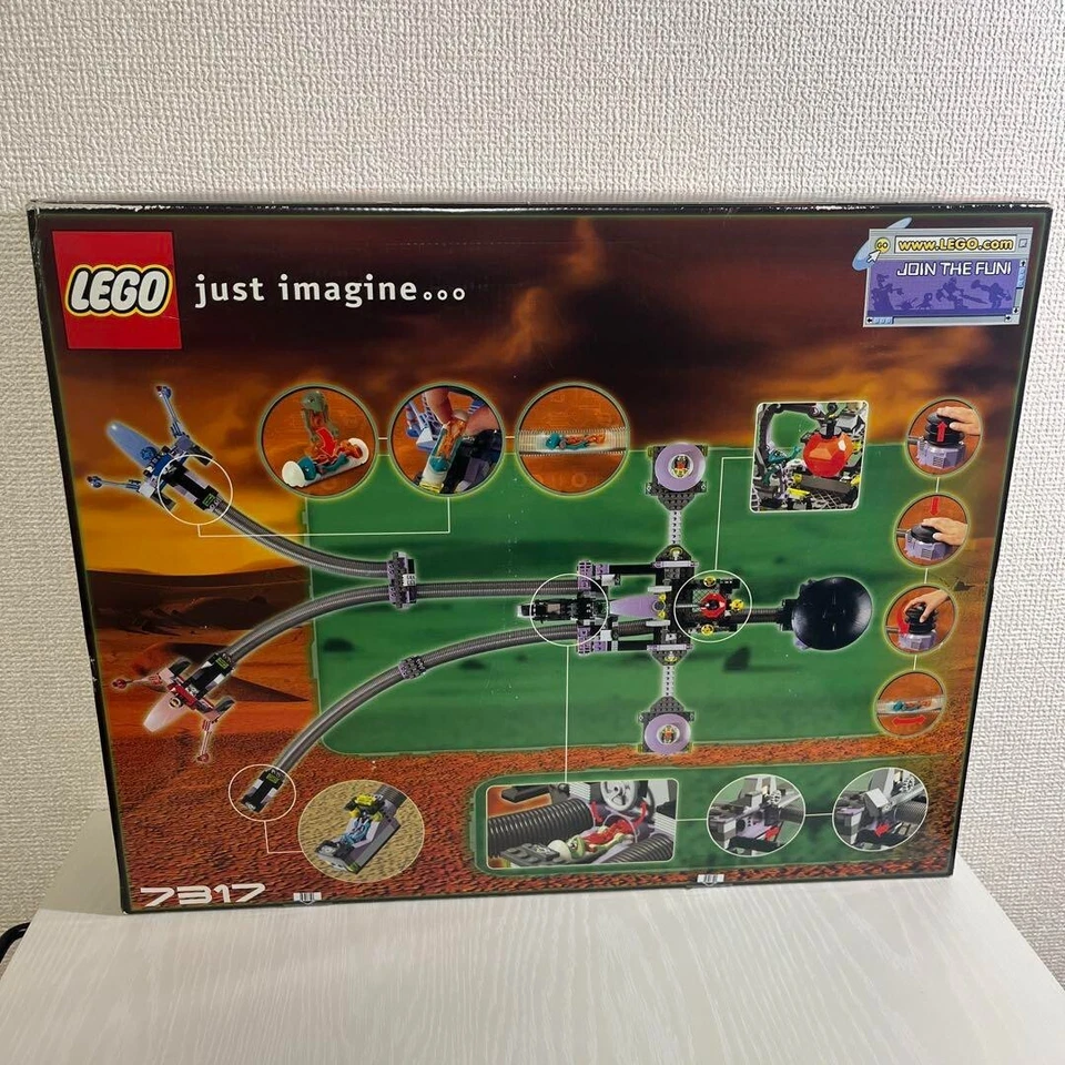 New LEGO LIFE ON MARS 7317 Aero Tube Hangar Factory Sealed Box Express F/S - Image 2 of 4