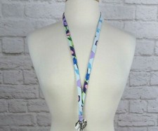 Vera Bradley Marian Floral Lanyard Key Ring ID Holder Clip Floral New Boho NWT