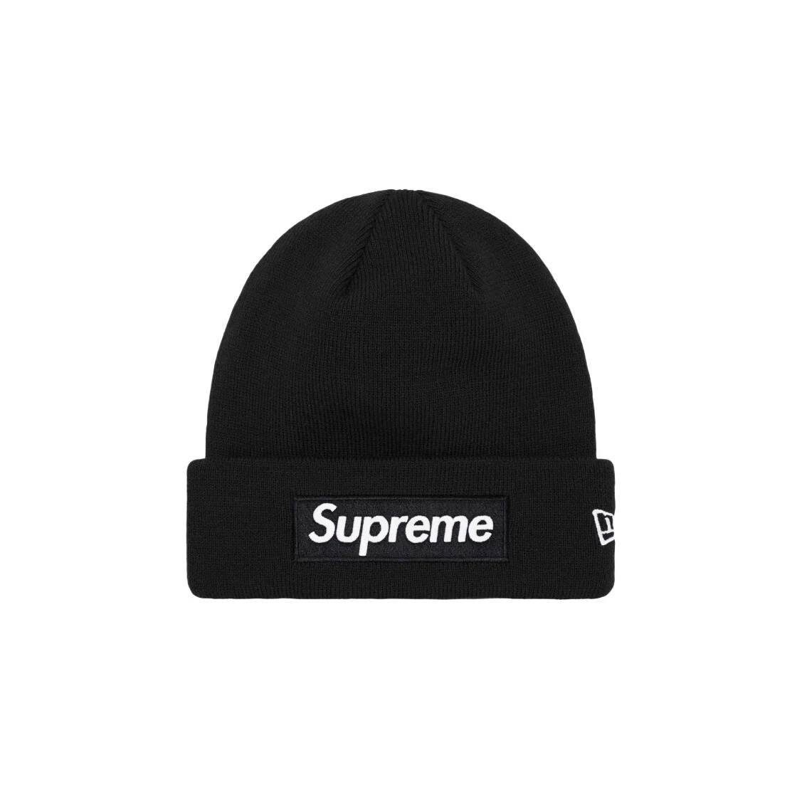 Bonnet noir Supreme New Era Box Logo   23FW  