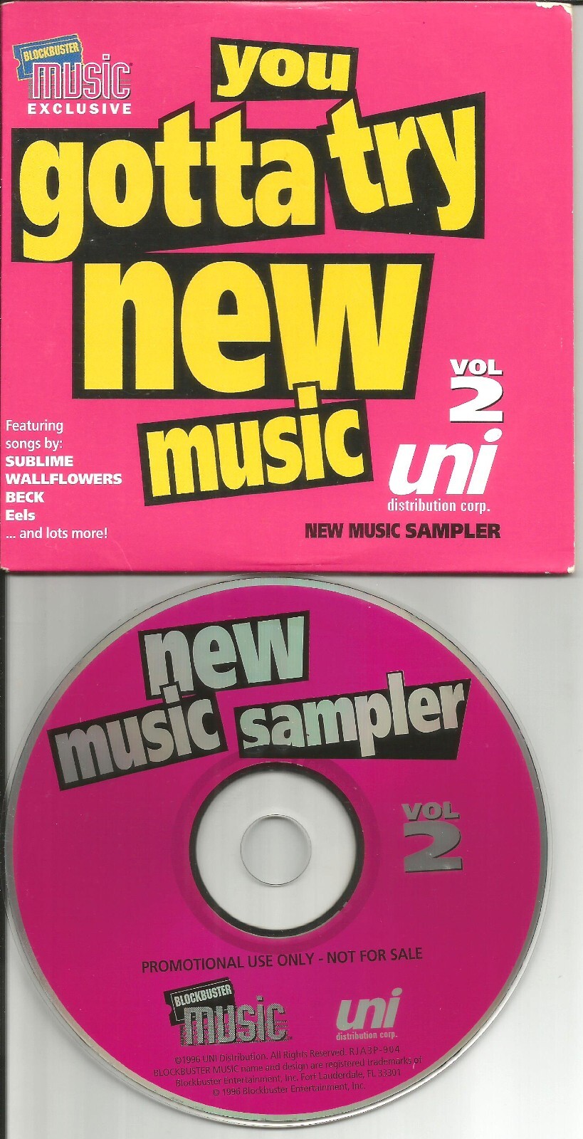 Rare Promo CD Collection featuring Beck Reel Big Fish Sublime Doyle Bramhall Meat Beat Manifesto Eels Limited Edition Music