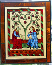 Bleiverglasung Fensterbild
