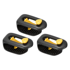 Grips Quilt Cover Clips,3Pcs No Pins Duvet Clips Corner Quilt Fixer Yellow Grey