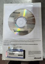 Microsoft Windows 98 Second Edition (2nd Edition) - NEW & Sealed!