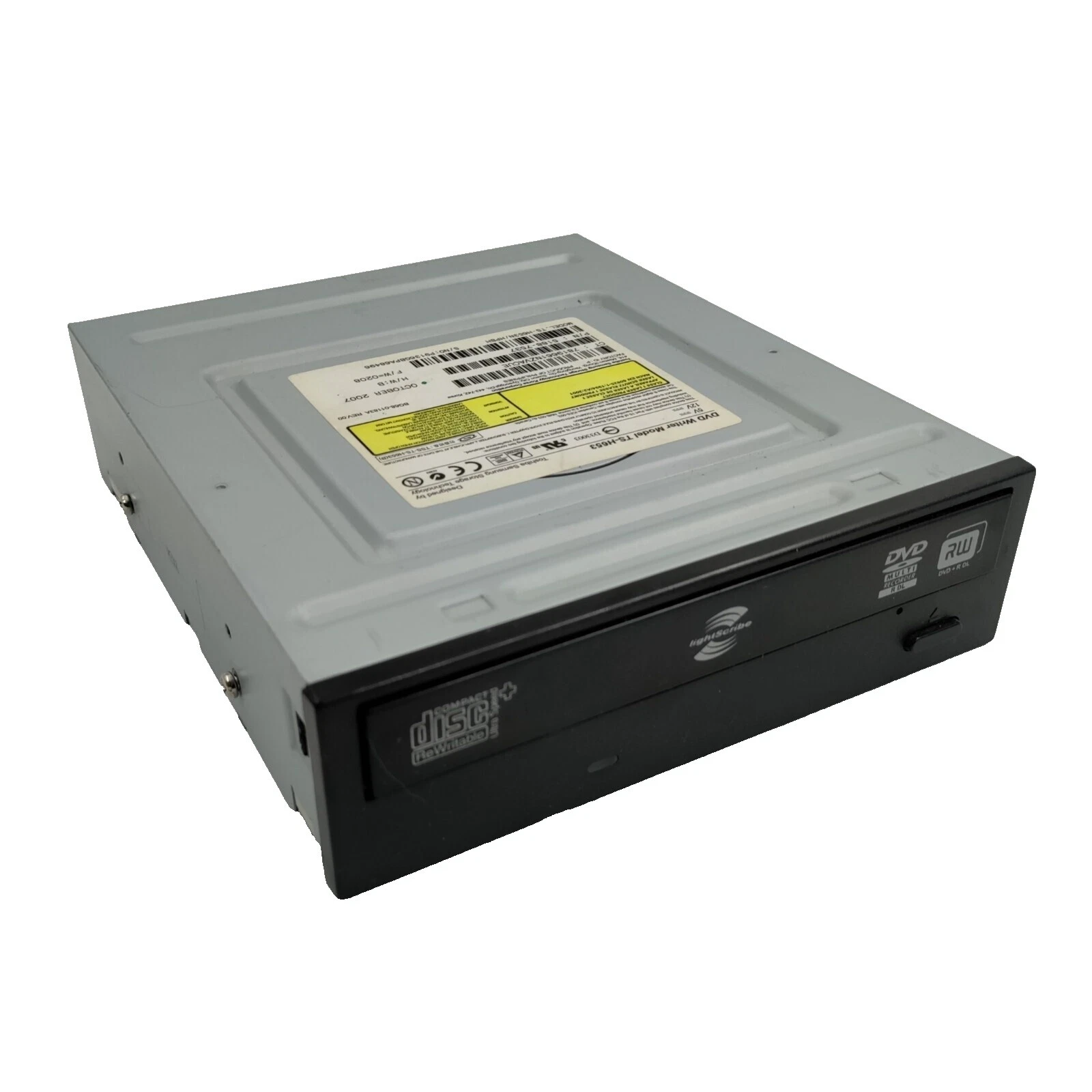 Escritorio interno LightScribe CD, DVD y Blu-ray