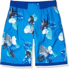 Columbia AB0031 Boys' Sandy Shores Board Shorts, Azul Tropical, Small 8 