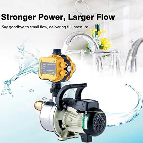 Tdrforce 3/4 Hp Water Pressure Booster Pump 110v Inline Water Transfer Pump Auto - Picture 2 of 7