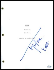 Troy Kotsur "CODA" AUTOGRAPH Signed 'Frank Rossi' Full Script Screenplay ACOA